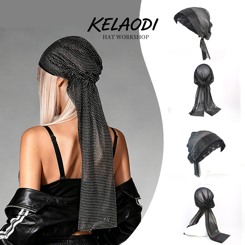 Headband Summer Knit - Foulard de tête luxueux en maille