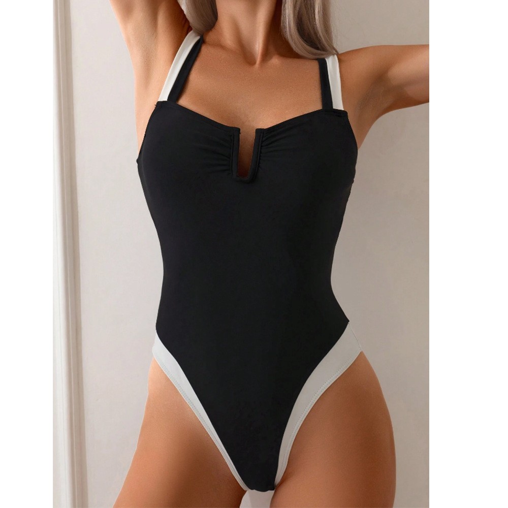 Swimsuit Bikini Ruched - 2026 Tankini Femme Col en V