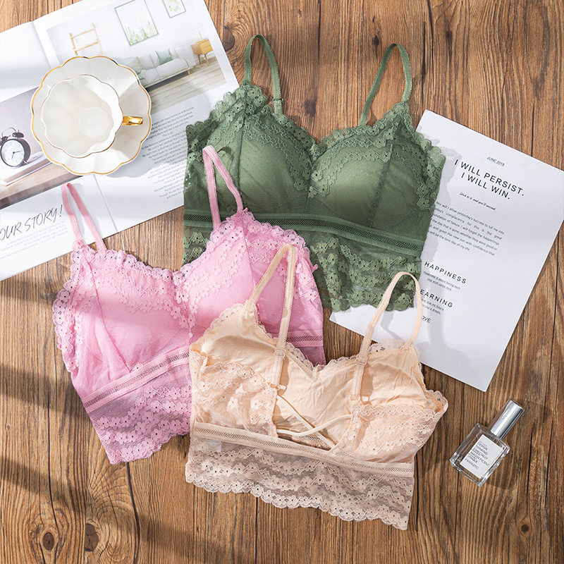 Bralette Triangle Set - Soutien-gorge de sport sans couture en