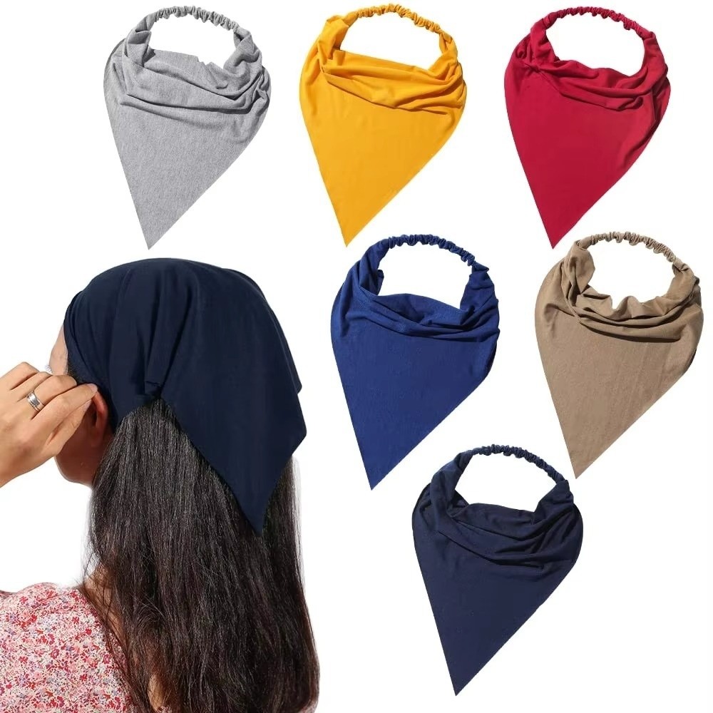 Headband Summer Knit - Nouveau foulard uni en forme de