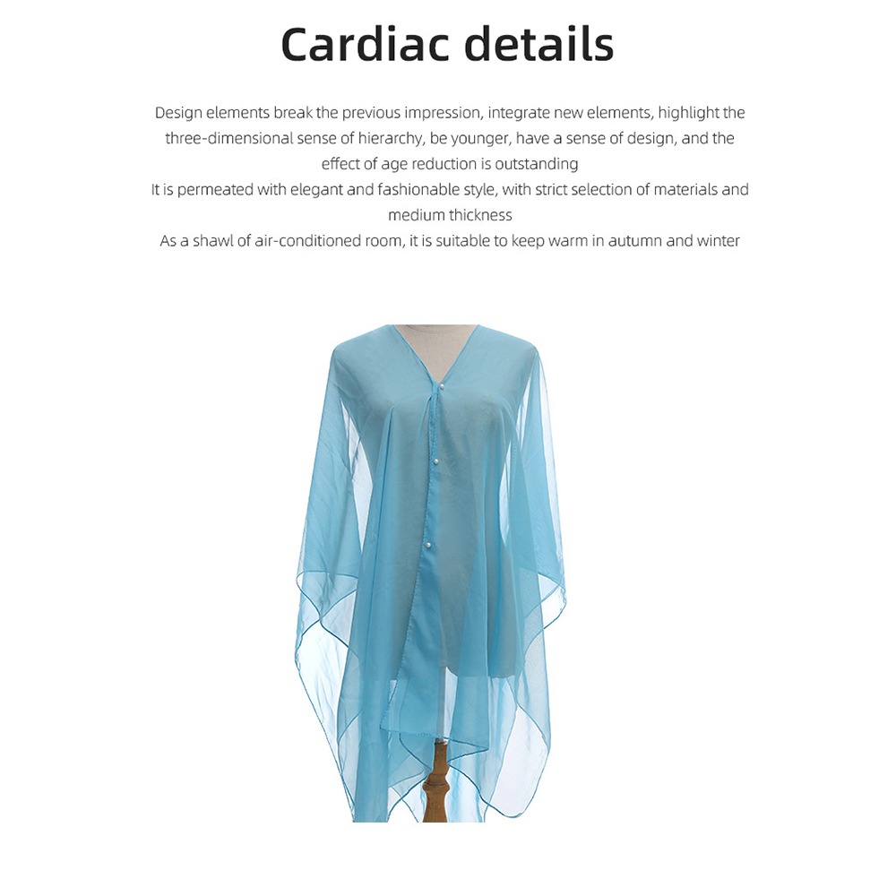 Mode couleur unie châle écharp - Cover Up Kaftan avis et prix