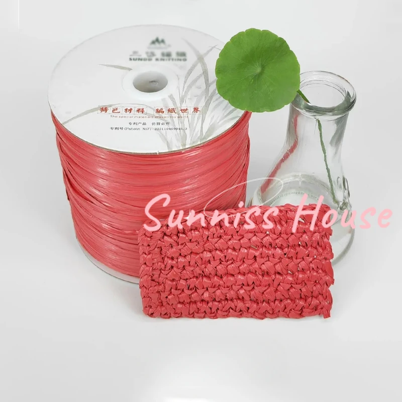 Fil de Raphia de 600m et 256g  - Crochet Bag Raffia avis et prix