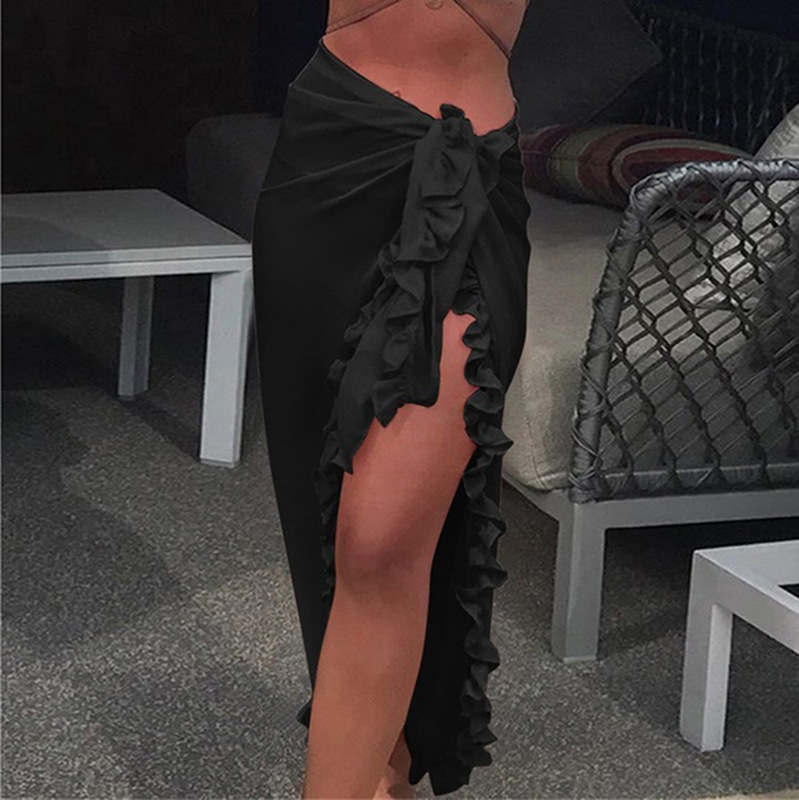 Sarong à volants pour femmes,  - Cover Up Kaftan avis et prix