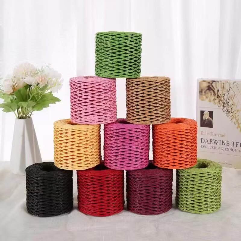 Fil de raphia 190g, fil de pap - Crochet Bag Raffia avis et prix