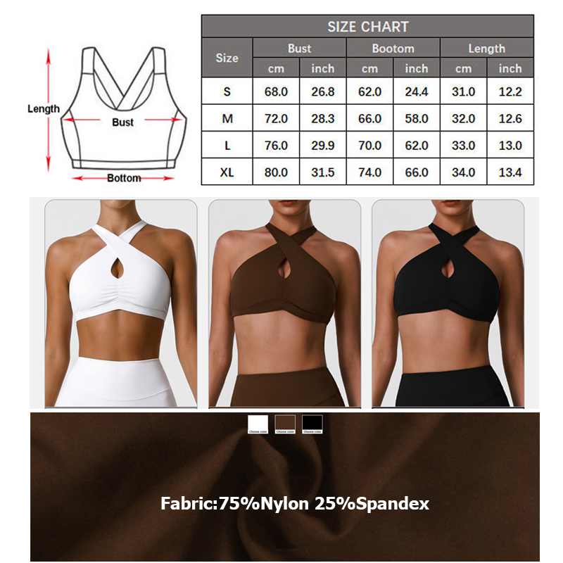 Soutien-gorge de sport doux po - Crop Top Crochet avis et prix