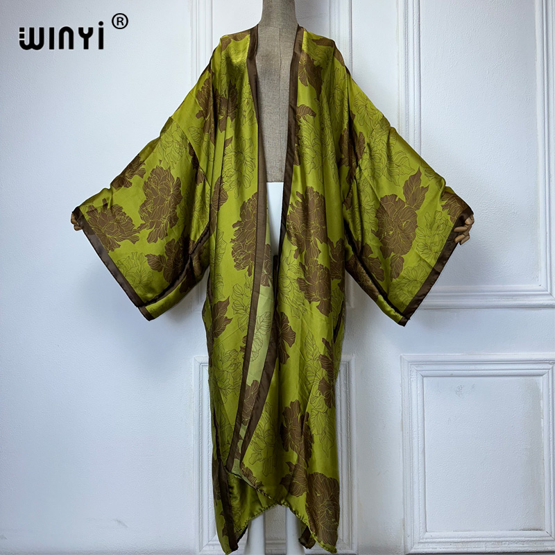 WINYI-Robe longue imprimée sty - Cover Up Kaftan avis et prix