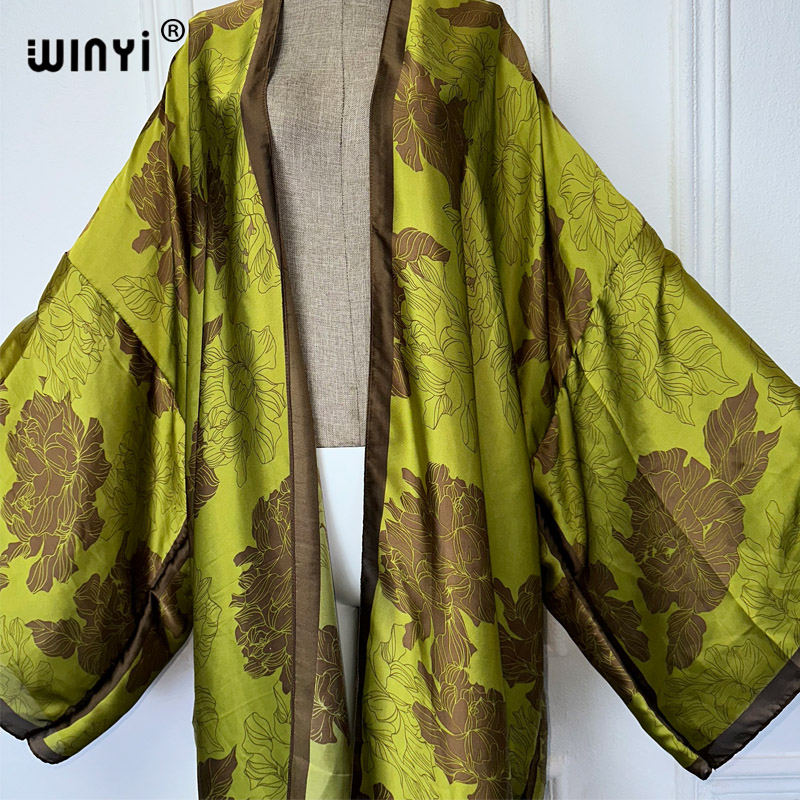 WINYI-Robe longue imprimée sty - Cover Up Kaftan avis et prix