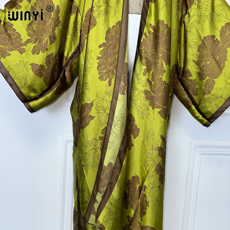 WINYI-Robe longue imprimée sty - Cover Up Kaftan avis et prix