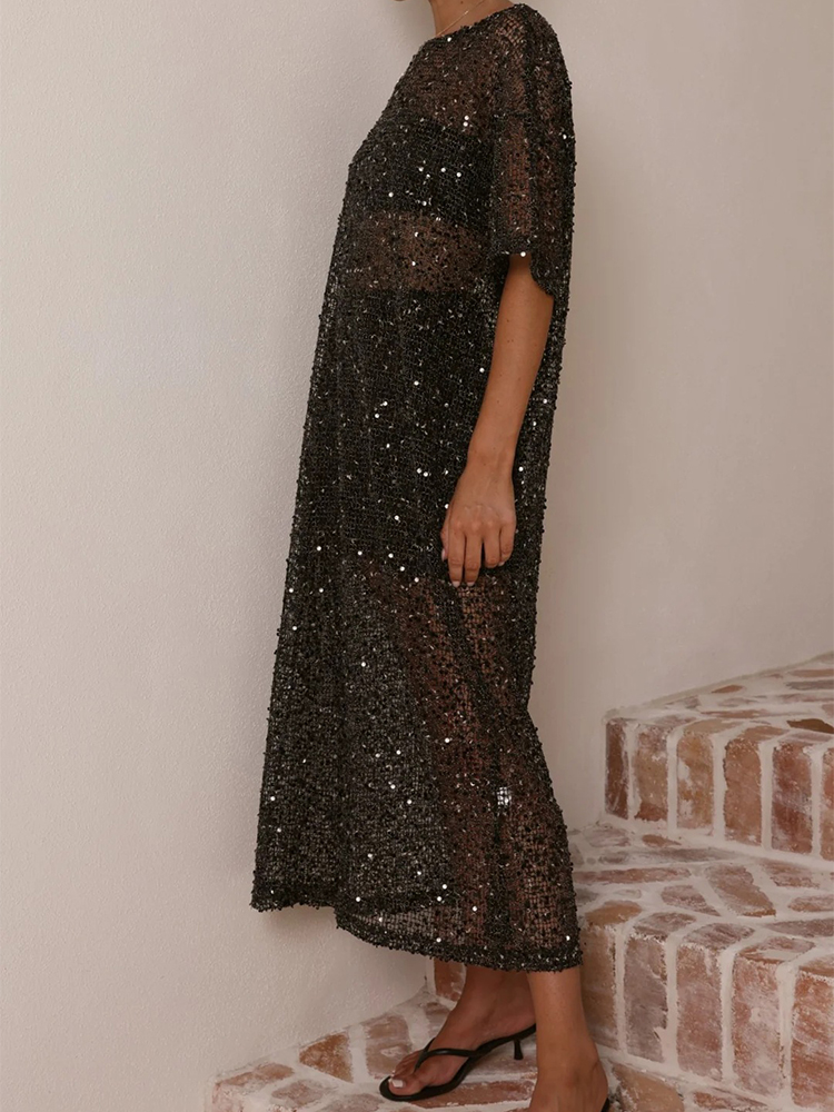 Robe longue d'été décontractée - Cover Up Kaftan avis et prix
