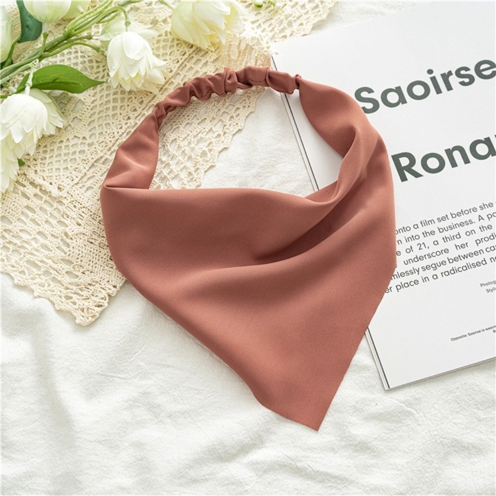 Nouveau foulard uni en forme d - Headband Summer Knit avis et prix