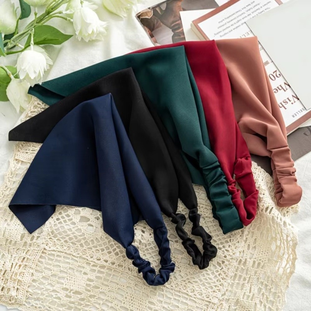 Nouveau foulard uni en forme d - Headband Summer Knit avis et prix
