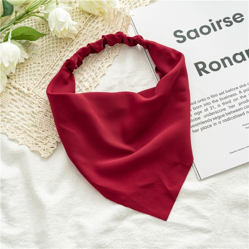 Nouveau foulard uni en forme d - Headband Summer Knit avis et prix